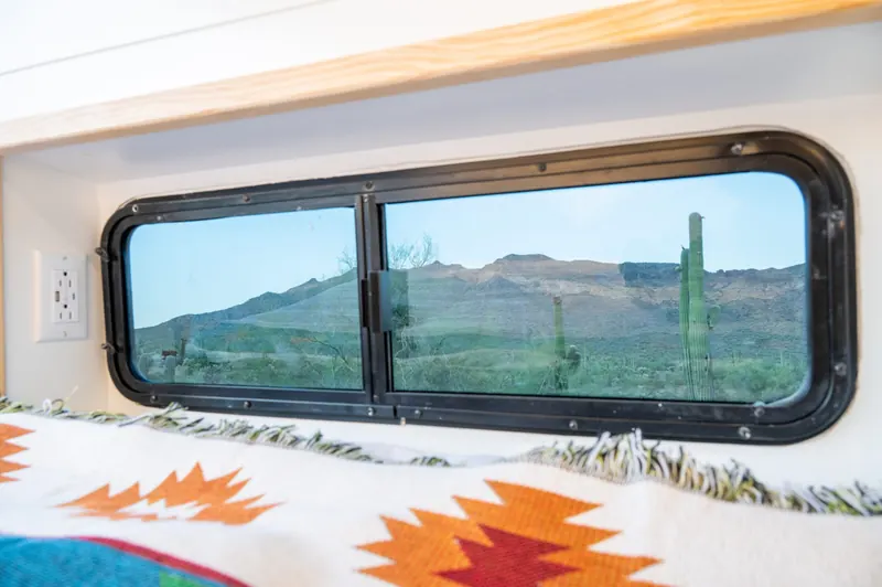 Custom Campervan window