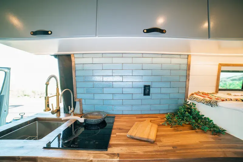 Custom Campervan Kitchen