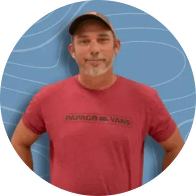 Mike, Builder at Papago Vans