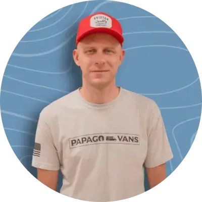 Ryan, Electrical Lead at Papago Vans