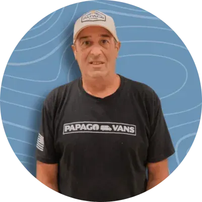 Scott, Build Lead at Papago Vans