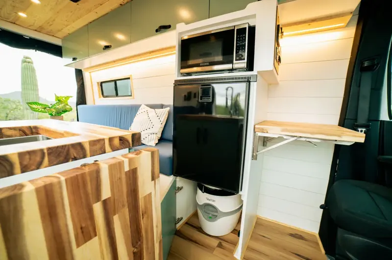 Inside a Papago Olympus