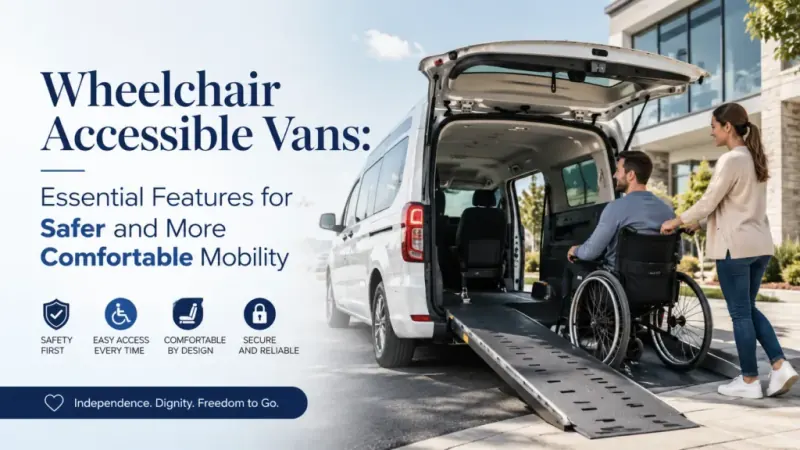 wheelchair accessible vans essential features for safer and more comfortable mobility